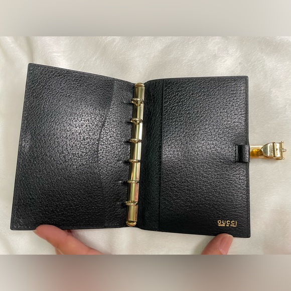 Gucci Black Belt Clip Agenda 🖤 - Picture 9 of 14